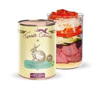 Terra Canis Lapin, Nourriture Humide Classique pour Chiens, 400g