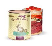 Terra Canis Lapin, Nourriture Humide Classique pour Chiens, 800g