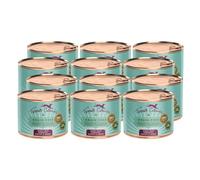 Terra Canis Lapin, Nourriture Humide sans céréales pour Chiens, 12x200g