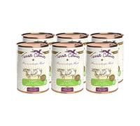 Terra Canis Light Lot de 6 boîtes de pâtée pour Chien de qualité Alimentaire avec bœuf, Citrouille et Mangue I 6 x 400 g Réduction de Calories et de Graisses, sans céréales et sans Gluten