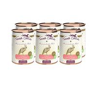 Terra Canis Light Lot de 6 boîtes de pâtée pour Chien en véritable qualité Alimentaire avec Dinde, céleri et Ananas I 6 x 400 g Réduction de Calories et de Graisses et sans céréales et sans Gluten