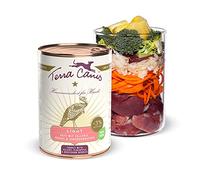 Terra Canis Light Nourriture Humide pour Chien I Nourriture Riche de qualité Alimentaire avec Dinde, céleri et Ananas I 400 g réduit en Calories et en Graisse, sans céréales et sans Gluten