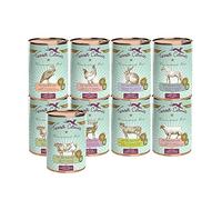 Terra Canis Lot de 9 boîtes de 400 g de nourriture humide sans céréales pour chiens adultes de toutes races avec des matières premières 100 % de qualité alimentaire