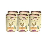 Terra Canis Metzgers Meilleure Poulet Pur - Nourriture humide pour chien de qualité alimentaire - 6 x 400 g - Sans céréales et sans gluten