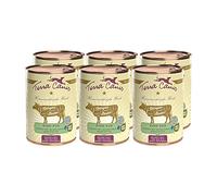 Terra Canis Metzgers Meilleures pâtée au bœuf - Nourriture pour chien de qualité alimentaire - 6 x 400 g - Faible allergène - Sans céréales et sans gluten