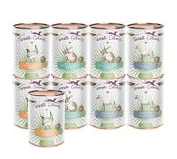 Terra Canis Pack de connaissance L - Sensitive, 9 x 400 g - Nourriture pour chien de qualité supérieure - 100 % qualité alimentaire - Toutes les matières premières - Riche et saine - Faible allergène