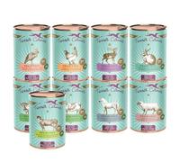 Terra Canis Pack découverte sans céréales, Nourriture pour Chiens, 9x400g