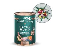 Terra Canis Poulet et Lapin avec patate Douce et Poire - Naturhund, 400 g | Nourriture pour Chiens Premium avec ingrédients répondant à 100% aux Standards de l’Alimentation Humaine