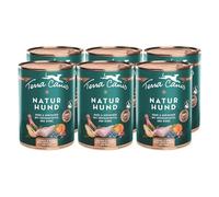 Terra Canis Poulet et Lapin avec patate Douce et Poire - Naturhund, 6x400g |Nourriture pour Chiens Premium avec ingrédients répondant à 100% aux Standards de l’Alimentation Humaine