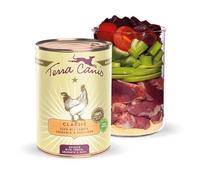 Terra Canis Poulet, Tomate, Amarante & Basilic - Nourriture Humide Classique, 400g I Aliment pour Chiens 1re qualité 100% aux Standards de l’Alimentation Humaine I Riche & sain I sans céréales