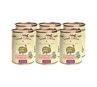 Terra Canis Pure Dinde avec cœur & Foie de Dinde - Nourriture Humide Metzgers Bestes, 6x400g I Aliments pour Chiens 1re qualité 100% aux Standards de l’Alimentation Humaine I Riche & sans céréales