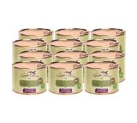 Terra Canis Sanglier, Riz Naturel & fenouil - Nourriture Humide Classique, 12x200g I Aliment pour Chiens 1re qualité 100% aux Standards de l’Alimentation Humaine I Riche & sain