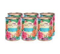 Terra Canis Saumon, Menu Flower Nourriture Humide pour Chiens, 6x400g