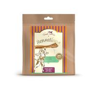 Terra Canis Sensations Chewy Champs - Peau de tête de bœuf - 200 g - Article à mâcher séché Naturel - Complément Alimentaire pour Chiens