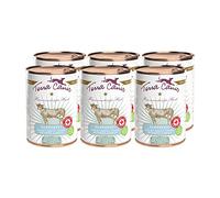 Terra Canis Veau, Carotte & fenouil - Aliments Gentle Meal régime Gastro-intestinal, 6x400g I Aliment pour Chien 1re qualité, 100% aux Standards de l’Alimentation Humaine I Pauvre en allergènes