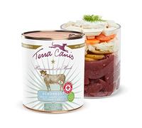Terra Canis Veau, Carotte & fenouil - Aliments Gentle Meal régime Gastro-intestinal, 800g I Aliment pour Chien 1re qualité, 100% aux Standards de l’Alimentation Humaine I Pauvre en allergènes