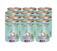 Terra Canis Veau, Racine de Persil, Mangue et Groseille - Nourriture Humide sans céréales, 12 x 400 g I Nourriture pour Chien de qualité supérieure en 100% qualité Alimentaire Toutes Les matières