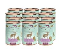 Terra Canis Wild, Pomme de Terre, Pomme et Canneberge - Nourriture Humide sans céréales, 12 x 400 g, Nourriture pour Chien de qualité supérieure en 100% qualité Alimentaire, Toutes Les matières