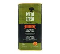 Terra Creta Huile d'olive grecque extra vierge PDO - (1L, 3L, 5L) -14 Taste Awards Winner (boîte de 1 litre)