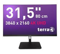 Terra Écran LCD/LED 3295 W PV 32" 4K, USB-C/DP/HDMI, Ultra HD, 3840 x 2160, 60 Hz, réglable en hauteur, VESA, sans scintillement, Low Blue Light, pour bureau et jeux