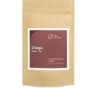 Terra Elements Chaga bio en poudre 100 g I Labelle de bouleau I 100% pure I vegan I qualité crue