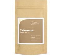 Terra Elements Poudre de racine de taiga bio - 100 g - Ginseng de Sibérie - Éleuthero - 100 % pure - Végétalien - Aliments bruts