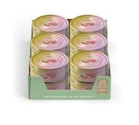 Terra Felis Lapin & Dinde, Famousse Nourriture Humide pour Chats, 12x80g | 100% qualité alimentaire pour toutes les matières premières, produit en Bavière, sans sucre ni céréales, aliment complet