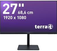 terra LCD 2727 W HA V2 Noir 27" HDMI DisplayPort USB-C GREENLINE Plus AMD FreeSync résolution Full HD 27 pouces Écran noir design sans cadre réglable en hauteur