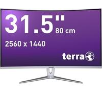 TERRA LCD/LED 3280W V3 argent/blanc CURVED USB-C/HDMI/DP