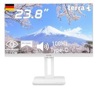 Terra Moniteur Pivot 2465W Blanc 24" Blanc Moniteur Pivot USB-C HDMI DisplayPort