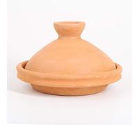 , Terra Natur" Ø 30 cm Tajine en Terre Cuite Naturelle Terraccotta Provenance du Maroc Tagine pour Cuisiner pour 3 á 4 Personne fait Main 30 Ø Casa Moro TA7105