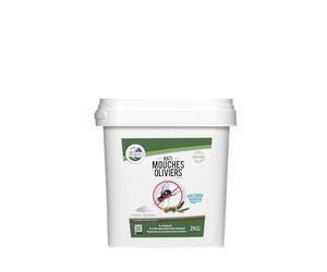 TERRA NOSTRA - Traitement Naturel Mouche Des Oliviers Phosphate Diammonique - Seau de 2KG - Lutte Sans Insecticide Chimique - Utilisable en Agriculture Biologique - Fabriqué en France