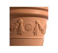 Terra Pot De Fleurs Decora, Terre Cuite, 57 Cm