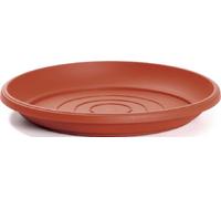 Terra soucoupes de pot de fleur en plastique, 29 cm, terracotta