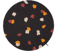 Terra Tapis de boules de feutre Rond ø 140 cm Rose