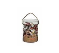 Battat Terra – Ensemble animaux sauvages miniatures – 60 pièces – 3 ans+