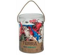 Terra Tub Of Sea Animals Multicolore G