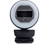 Wortmann Webcam TERRA Halo (C1868pro) – Full HD, micro stéréo, anneau LED, cache de confidentialité