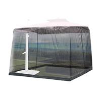 Terrace Fly Grille-Hard Polyester Network, protection intégrale | Filet pour la vie en plein air, double fermeture éclair, améliorez votre expérience de plein air dans le jardin avec un BA