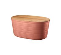Terracotta BOÎTE À PAIN AVEC COUVERCLE-PLANCHE À PAIN EN BAMBOU "TIERRA"