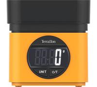 TERRAILLON - BA22 Mythique Jaune - Balance de cuisine électronique - Design iconique - Bol intégré 0.7L - Grand écran LCD - Affichage XXL des chiffres - Fonction Tare