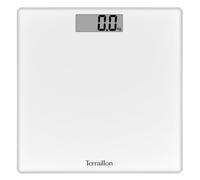 Terraillon Pèse-personne électronique TSQUARE – Grand écran LCD, 180 kg, Blanc