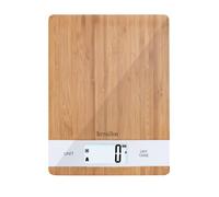 Terraillon Balance de cuisine Bamboo – Sans pile – 5 kg/1 g