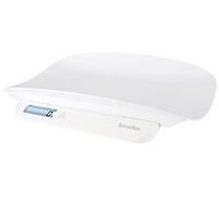 TERRAILLON Pèse Bébé Évolutif - Stabilisation du Poids, Fonction Tare, Nacelle Détachable, Housse de Protection Incluse - Précision 5g, Portée jusqu’à 20kg - Blanc