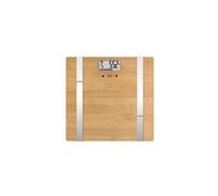TERRAILLON - Pèse-personne impédancemètre - portée 180 kg - bois/bambou - BAMBOO FIT - plateau finition bambou 30 x 30 cm
