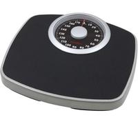 Terraillon Pèse-personne mécanique NEO T, plateau métal antidérapant, 180 kg, Noir/Argent