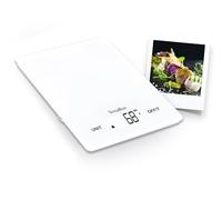 Balance De Cuisine Électronique - Terraillon - Smart Usb-C Blanc - Capacité 5 Kg - Graduation 1 G - Plateau Verre Blanc G