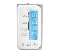 Terraillon Tensiomètre Bras Connecté Tension Artérielle et Rythme Cardiaque 2 Utilisateurs 60 Mémoires Bluetooth TensioSmart Blanc