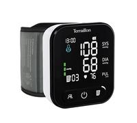 TERRAILLON Tensiometre Poignet compact, Classe IIA TENSIO POIGNET TP251 | Ecran LED, Tension Artérielle, Rythme Cardiaque, Indicateurs couleur, 2 profils, 99 Mémoires, Dim. brassard 13,5-19cm, USB-C