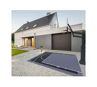 Terrain-basket Demi-terrain de basket extérieur - 4 x 5 m - Terrain extérieur Premium 5 x 4